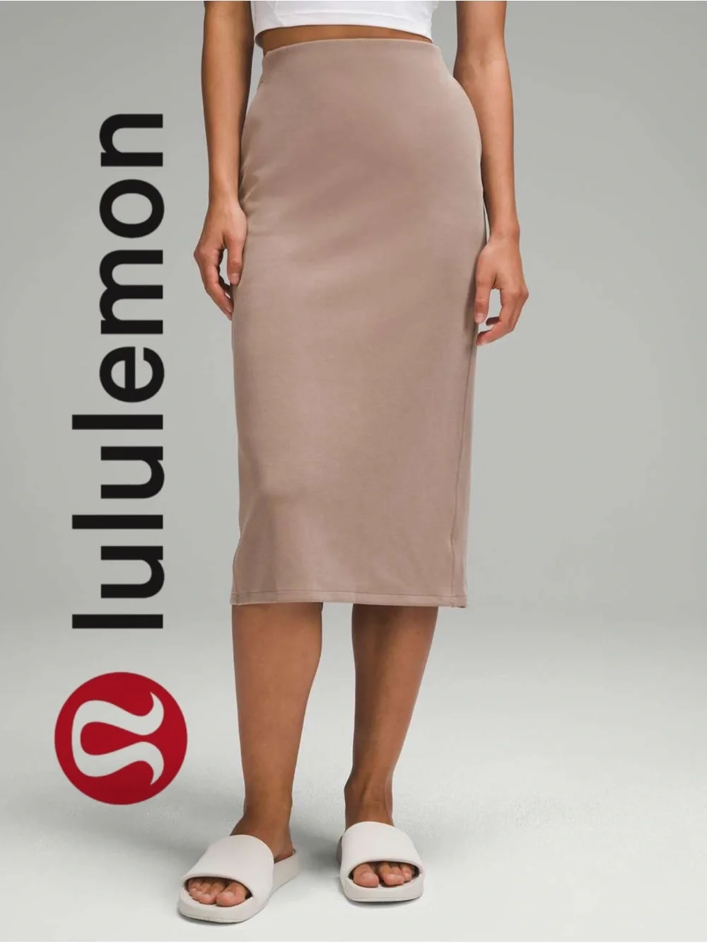 Lululemon Softstreme High-Rise Midi Skirt